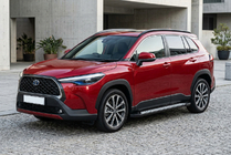 Toyota Corolla Cross 2020– Sivuporrastangot Vision New Black (2 kpl, alumiini) kuva 1