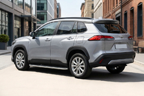 Toyota Corolla Cross 2020– Sivuportaat Tayga Grey (2 kpl, alumiini) kuva 1