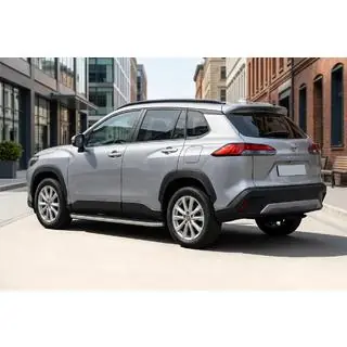 Sivuportaat Tayga Grey (2 kpl, alumiini) kuva 1