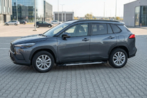 Toyota Corolla Cross 2020– Sunrise sivuportaat (2 kpl, alumiini) kuva 1