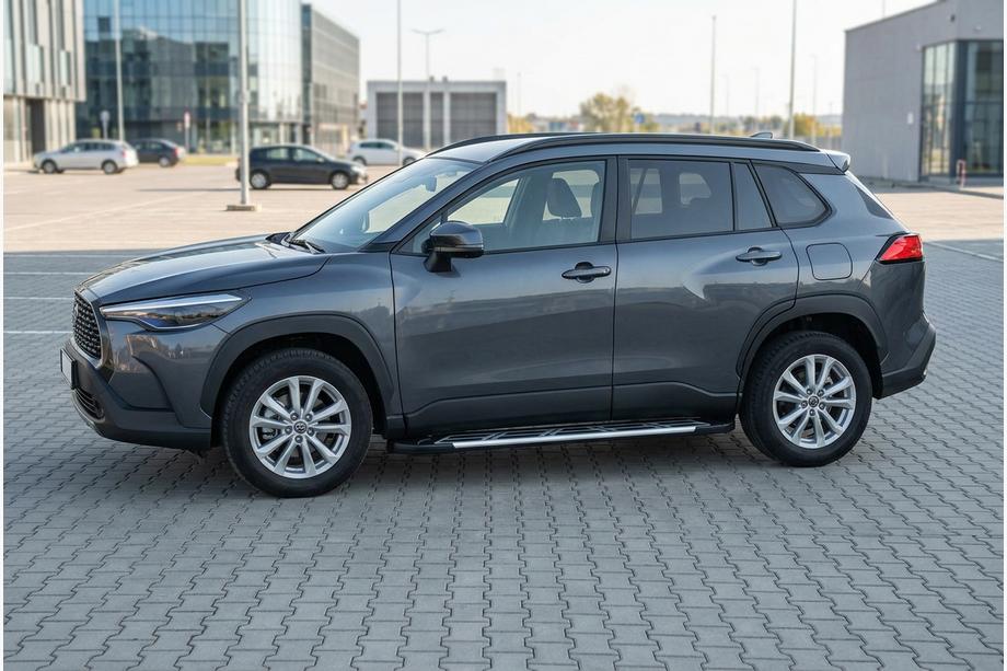 Toyota Corolla Cross 2020– Sunrise sivuportaat (2 kpl, alumiini) Image