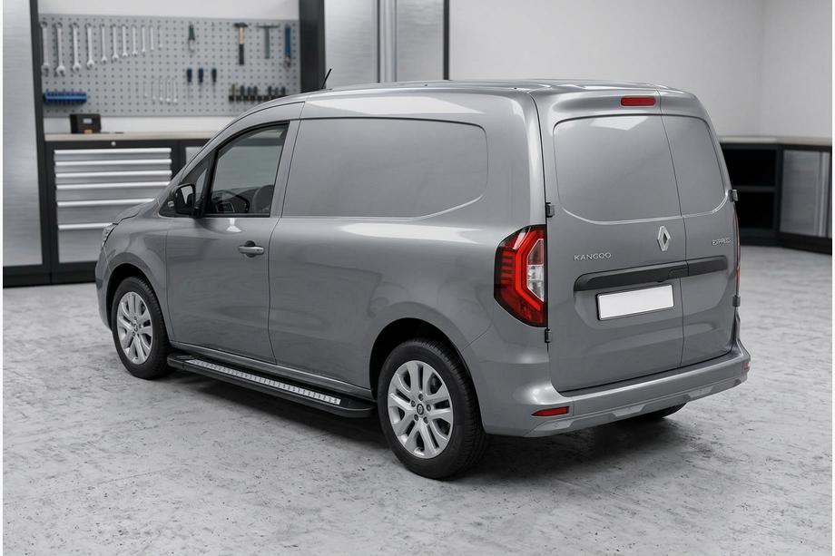 Renault Kangoo/Express 2021– Sivuastinlaudat New Vision Black (2 kpl, alumiini) Renault Express 2021↗ vm. Image
