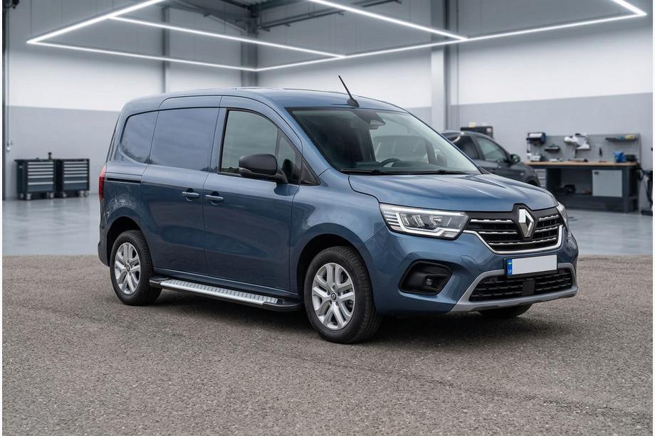 Renault Kangoo/Express 2021– Allmond Grey -sivuporrassarja (2 kpl, alumiini) Renault Express 2021↗ vm. Image