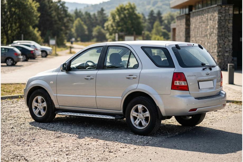 Kia Sorento I BL 2002–2009 Sivuporrast Shining V1 (2 kpl, alumiini) Image
