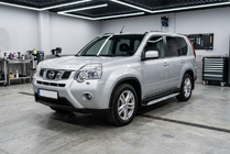 Nissan X-trail T31 2007–2014 Sivuporrast Shining V1 (2 kpl, alumiini) kuva 1