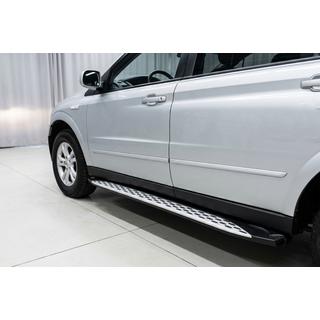 Sivuporrast Shining V1 (2 kpl, alumiini) SsangYong Action 2005–2018 kuva 1