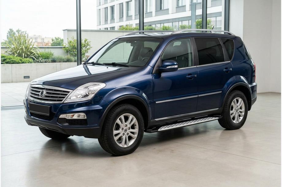 SsangYong Rexton I 2001–2017 Sivuporrast Shining V1 (2 kpl, alumiini) Image