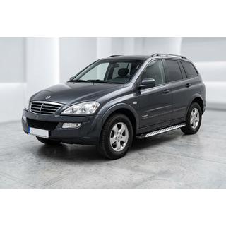 Sivuporrast Shining V1 (2 kpl, alumiini) SsangYong Kyron 2005–2014 kuva 1