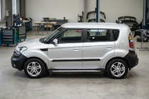 Kia Soul I 2008–2013 Sivuporrast Shining V1 (2 kpl, alumiini) kuva 1