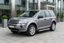 Land Rover Freelander II 2006–2014 Sivuporrast Shining V1 (2 kpl, alumiini) kuva 1