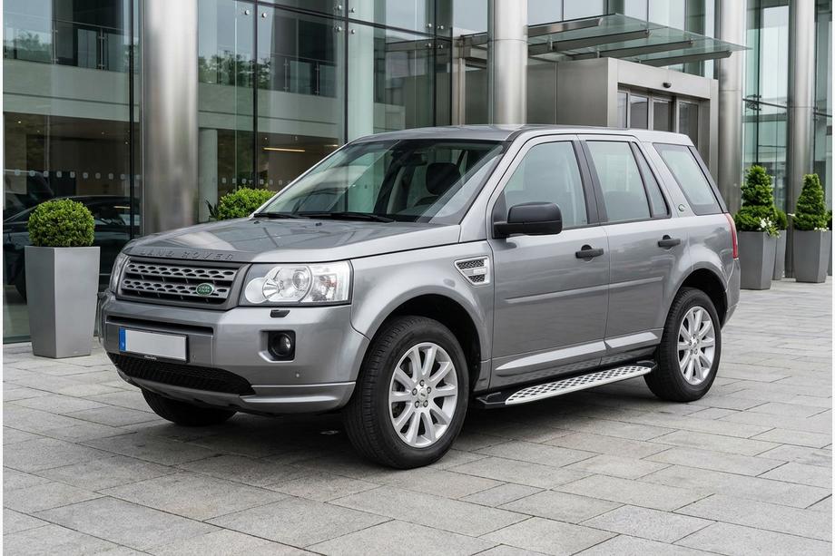Land Rover Freelander II 2006–2014 Sivuporrast Shining V1 (2 kpl, alumiini) Image