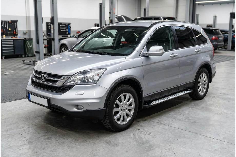 Honda CRV 2007–2011 Sivuporrast Shining V1 (2 kpl, alumiini) Image