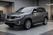 Kia Sorento II XM 2009–2014 Sivuporrast Shining V1 (2 kpl, alumiini) kuva 1
