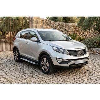 Sivuporrast Shining V1 (2 kpl, alumiini) Kia Sportage 2010–2015 kuva 1