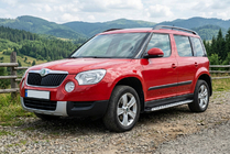Skoda Yeti 2009–2017 Sivuporrast Shining V1 (2 kpl, alumiini) kuva 1