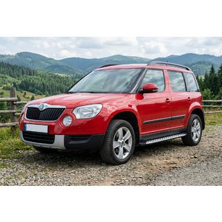 Sivuporrast Shining V1 (2 kpl, alumiini) Skoda Yeti 2009–2017 kuva 1