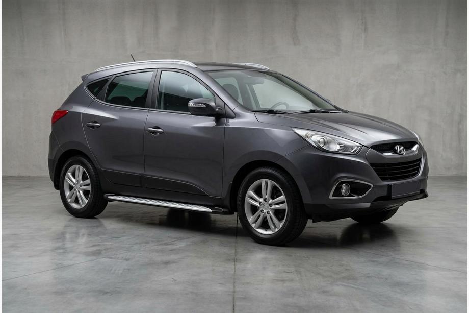 Hyundai IX-35 2010–2015 Sivuporrast Shining V1 (2 kpl, alumiini) Image