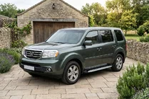 Honda Pilot 2008–2015 Sivuporrast Shining V1 (2 kpl, alumiini) kuva 1
