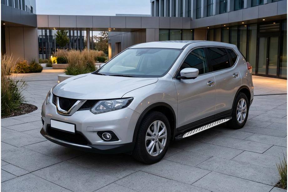 Nissan X-trail T32/Rogue 2014–2021 Sivuporrast Shining V1 (2 kpl, alumiini) Image