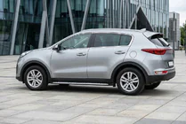 Kia Sportage 2015–2021 Sivuporrast Shining V1 (2 kpl, alumiini) kuva 1