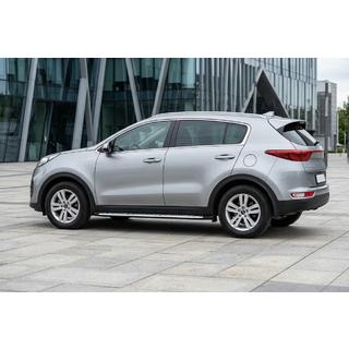Sivuporrast Shining V1 (2 kpl, alumiini) Kia Sportage 2015–2021 kuva 1
