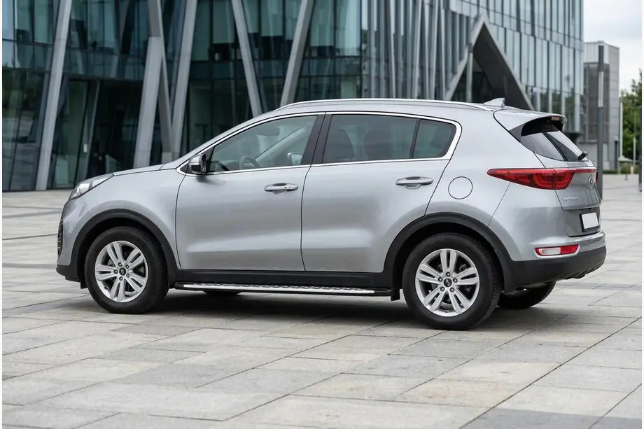 Kia Sportage 2015–2021 Sivuporrast Shining V1 (2 kpl, alumiini) Image