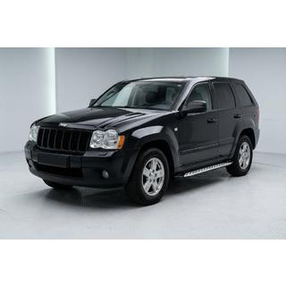 Sivuporrast Shining V1 (2 kpl, alumiini) Jeep Grand Cherokee WK 2004–2010 kuva 1