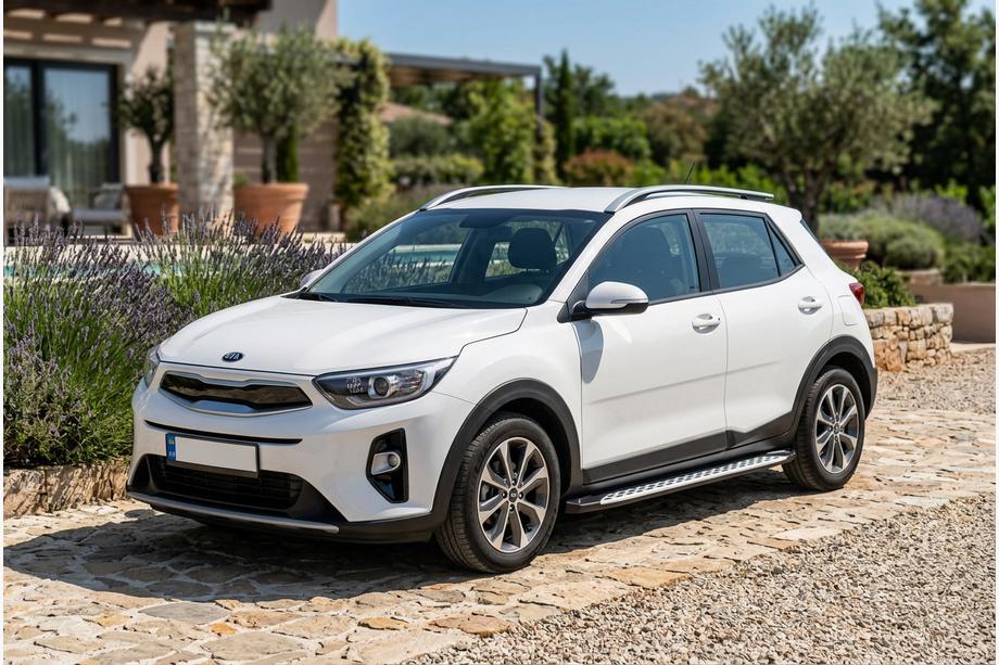 Kia Stonic 2017– Sivuporrast Shining V1 (2 kpl, alumiini) Image
