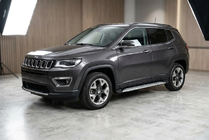 Jeep Compass 2016– Sivuporrast Shining V1 (2 kpl, alumiini) kuva 1