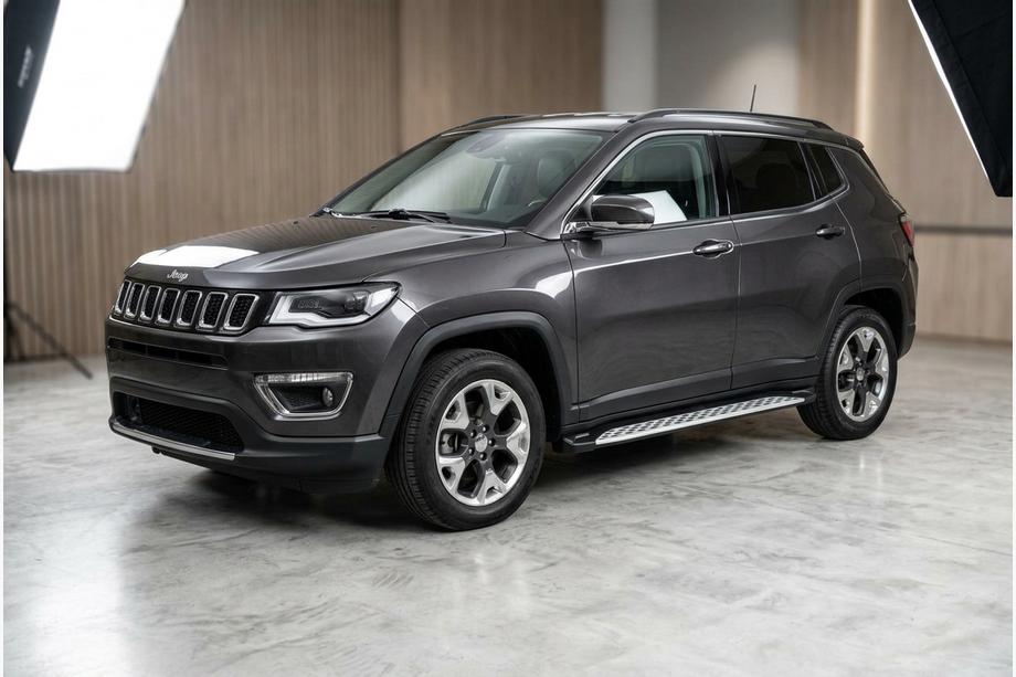 Jeep Compass 2016– Sivuporrast Shining V1 (2 kpl, alumiini) Image