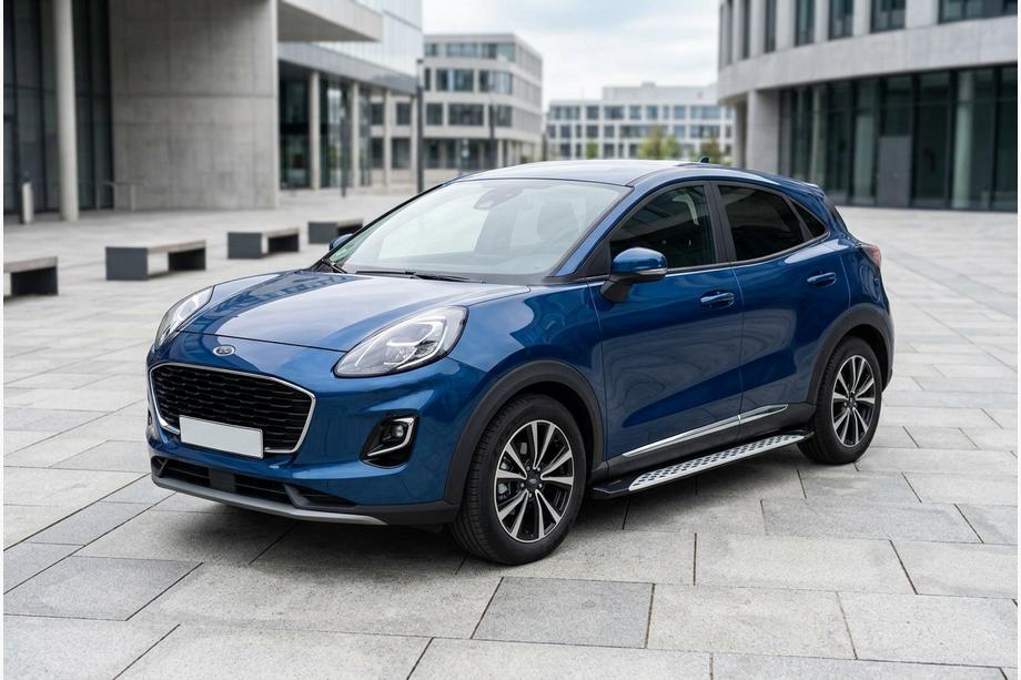 Ford Puma 2019– Sivuporrast Shining V1 (2 kpl, alumiini) Image