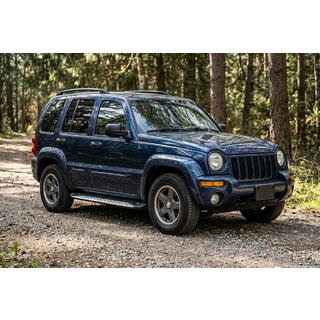 Sivuporrast Shining V1 (2 kpl, alumiini) Jeep Cherokee/Liberty 2002–2007 kuva 1