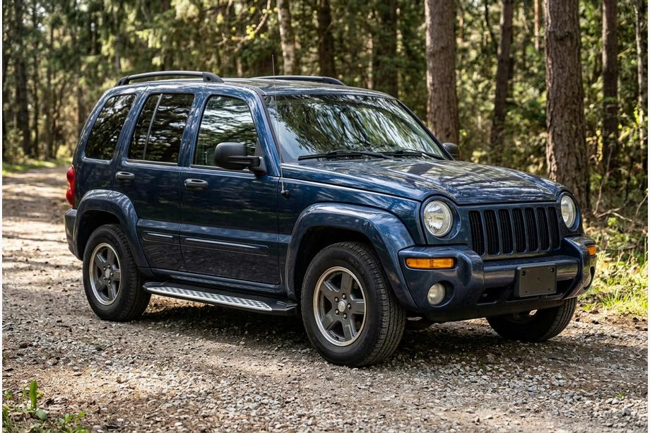 Jeep Cherokee/Liberty 2002–2007 Sivuporrast Shining V1 (2 kpl, alumiini) Kuva 1