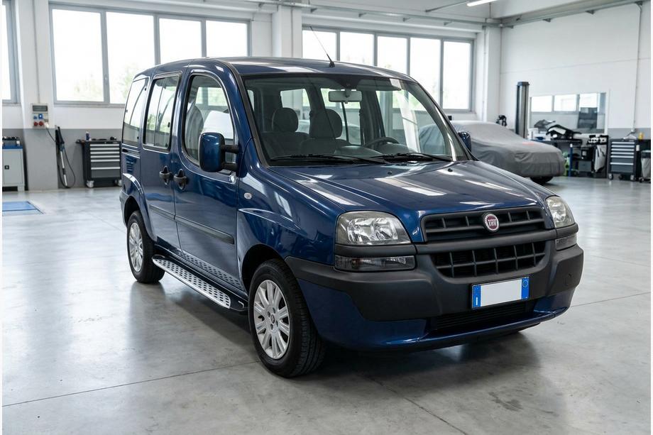 Fiat Doblo I 2005–2010 Sivuporrast Shining V1 (2 kpl, alumiini) Image