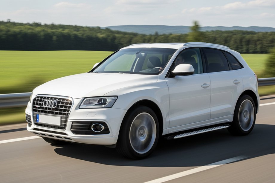 Audi Q5 2008–2017 Sivuporrast Shining V1 (2 kpl, alumiini) Kuva 1