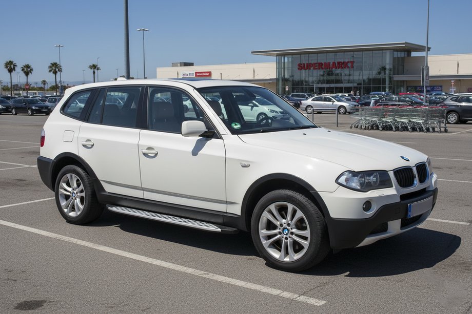 BMW X3 E83 2003–2010 Sivuporrast Shining V1 (2 kpl, alumiini) Image