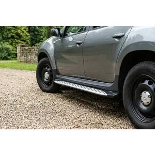 Sivuporrast Shining V1 (2 kpl, alumiini) Dacia Duster 2008–2018 kuva 1