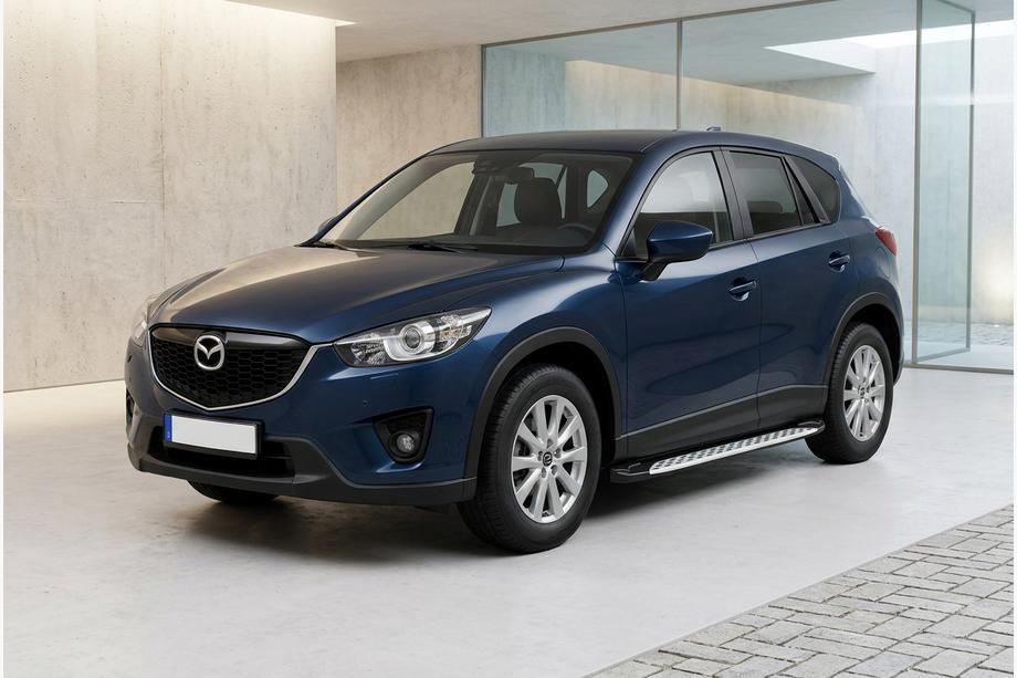 Mazda CX-5 2012–2017 Sivuporrast Shining V1 (2 kpl, alumiini) Image