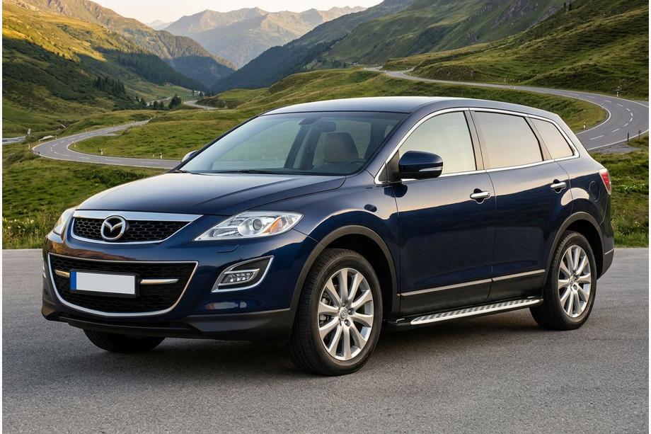 Mazda CX-9 2007–2016 Sivuporrast Shining V1 (2 kpl, alumiini) Image