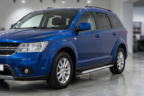 Fiat Freemont 2011–2016 Sivuporrast Shining V1 (2 kpl, alumiini) kuva 1