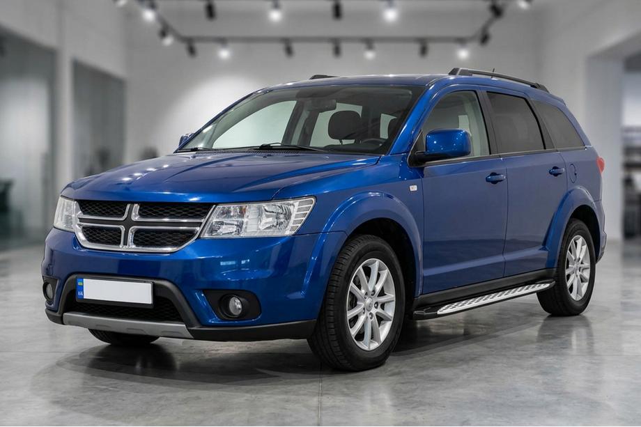 Dodge Journey 2008–2020 Sivuporrast Shining V1 (2 kpl, alumiini) Image