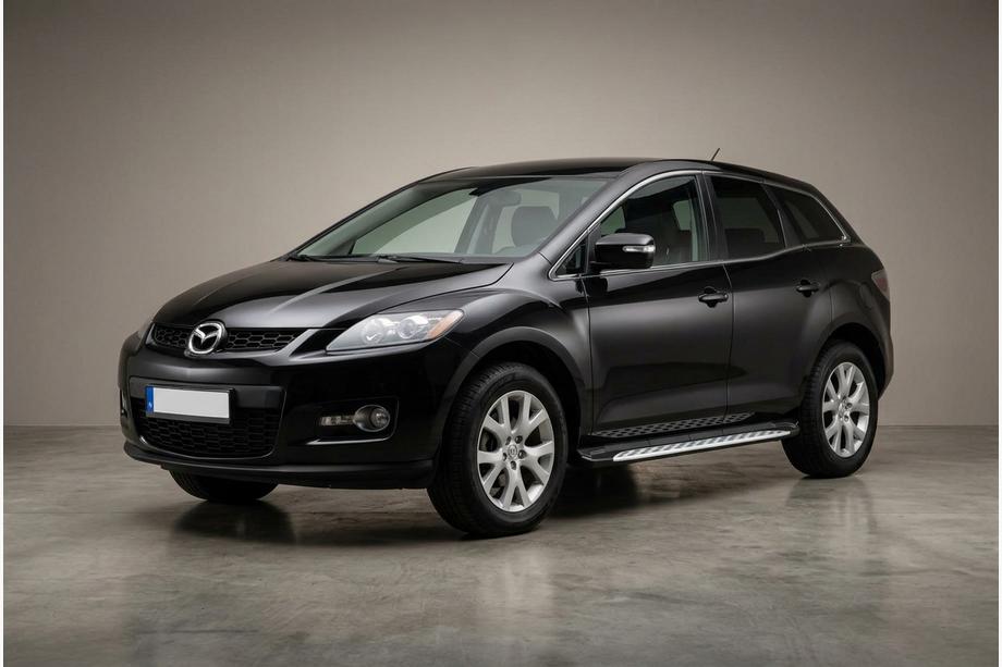 Mazda CX-7 2006–2012 Sivuporrast Shining V1 (2 kpl, alumiini) Image