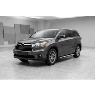 Sivuporrast Shining V1 (2 kpl, alumiini) Toyota Highlander 2013–2019 kuva 1