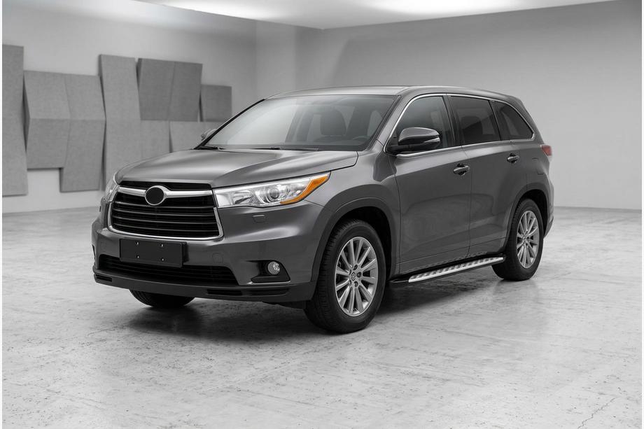Toyota Highlander 2013–2019 Sivuporrast Shining V1 (2 kpl, alumiini) Kuva 1