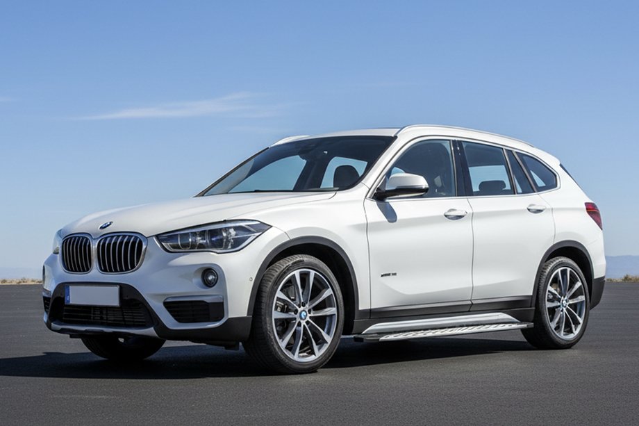 BMW X1 F48 2015–2022 Sivuporrast Shining V1 (2 kpl, alumiini) Image