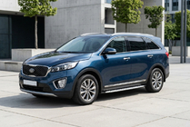 Kia Sorento III UM 2014–2020 Sivuporrast Shining V1 (2 kpl, alumiini) kuva 1