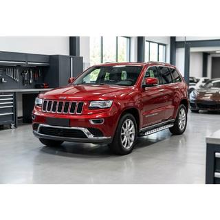 Sivuporrast Shining V1 (2 kpl, alumiini) Jeep Grand Cherokee WK2 2010–2021 kuva 1