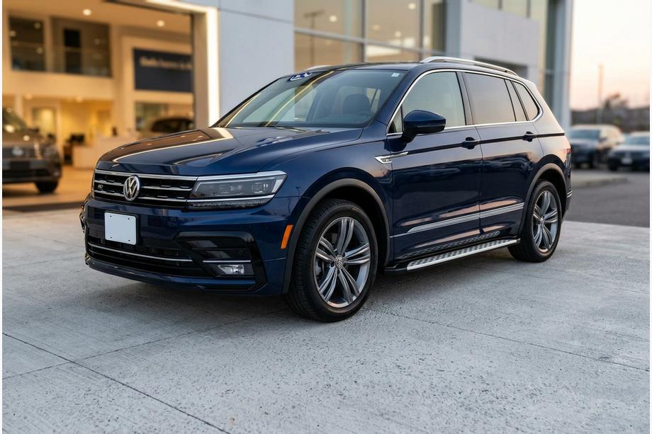 Volkswagen Tiguan 2016–2023 Sivuporrast Shining V1 (2 kpl, alumiini) Kuva 1