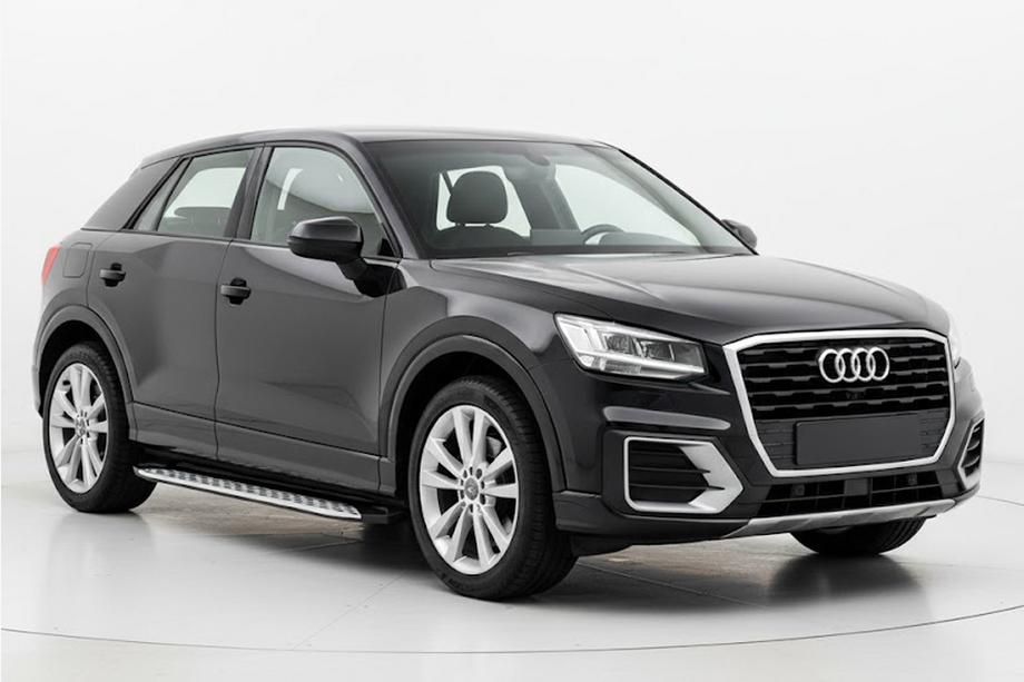 Audi Q2 2016– Sivuporrast Shining V1 (2 kpl, alumiini) Image
