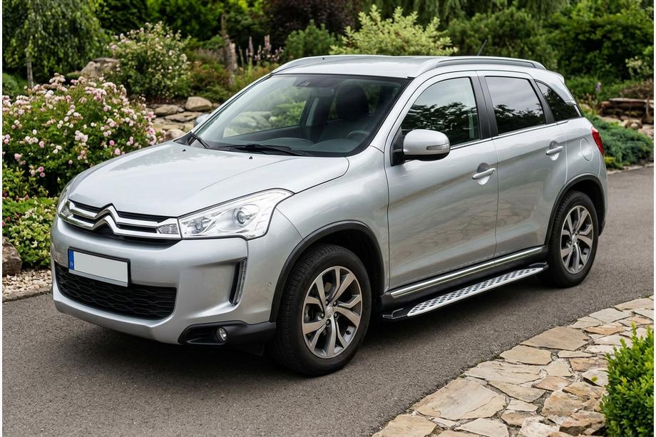 Citroen C-4 Aircross 2012–2017 Sivuporrast Shining V1 (2 kpl, alumiini) Image